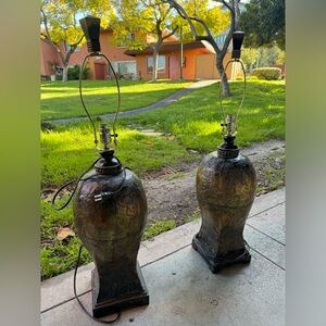 Kenyan Hand Crafter Lamps